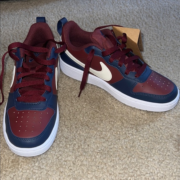 Nike Other - Nike Burgundy and Blue Athletic Shoes